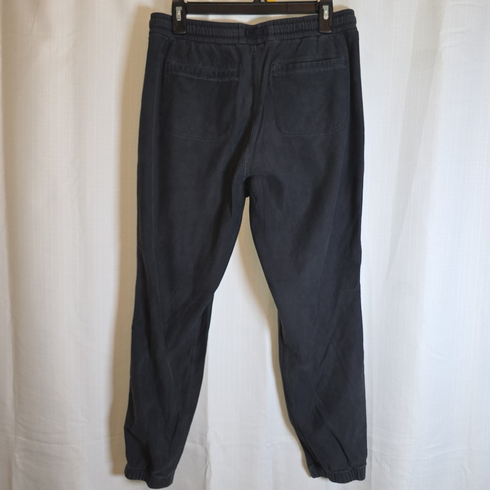 ATHLETA Farallon Jogger Pants Drawstring Waist Atheisure Cotton Black Sz 6 - Picture 4 of 11